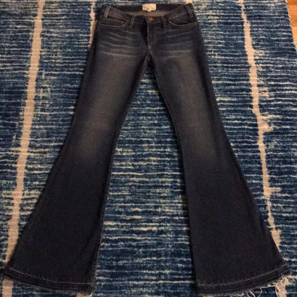 CURRENT/ELLIOTT Jeans The Bell Fuel w/ Fray s25